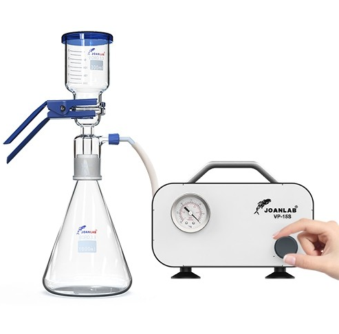 Насос мембранный, до 150 мбар, 0,6 м³/ч (10 л/мин), VP-10L, в работе