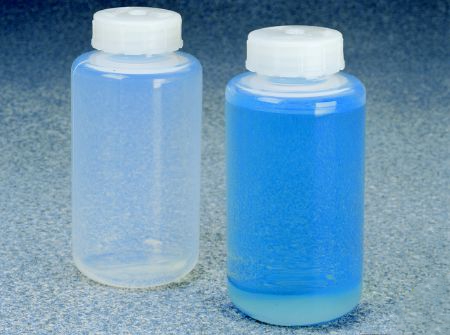 Бутыль 500 мл, ПП, плоское дно, широкое горло, винтовая крышка,17800g, Drawell, Китай