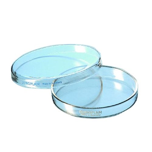 Чашки Петри d 80 мм, стекло боросиликатное, h 20 мм, 10 шт/уп