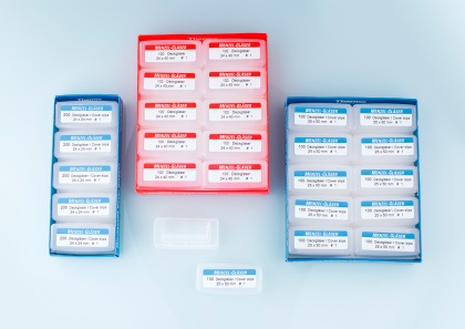 Стекло покровное, 20×20×0,13-0,16 мм, 200 шт/уп. Фото 2