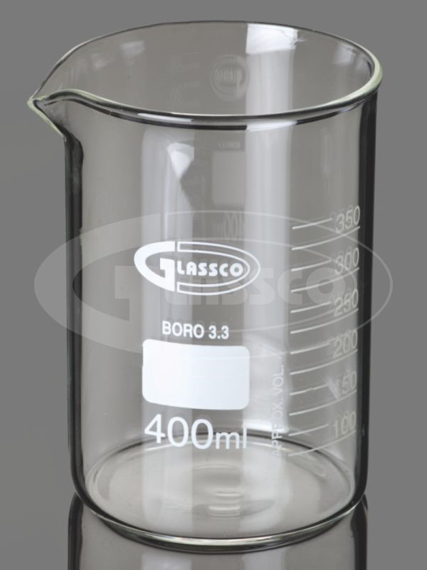 Стакан из борсиликатного стекла, Glassco