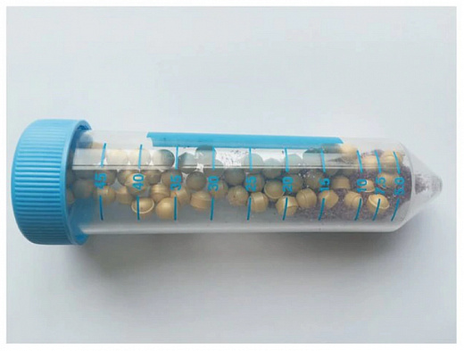 Пробирки 50 мл Lysing Matrix M, керамические шарики, покрытые оксидом циркония, d 6,35 мм