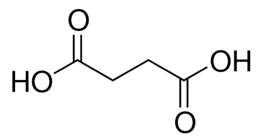 Янтарная кислота, не менее 99,95%, осч, Компонент-Реактив