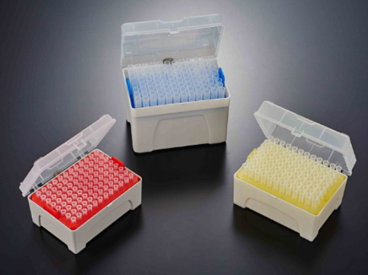 Наконечники до 300 мкл, универсальные, low retention, с фильтром, прозрачные, 96 шт./штат., 1920 шт./уп.