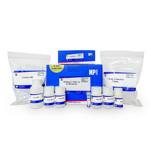 Набор для выделения микробной геномной ДНК спин-колонках SPINeasy DNA Kit for Microbiome, мини выделение, MP Biomedicals