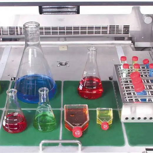 Шейкер-инкубатор c CO₂, ZWYC-290A, Labwit, вид внутри