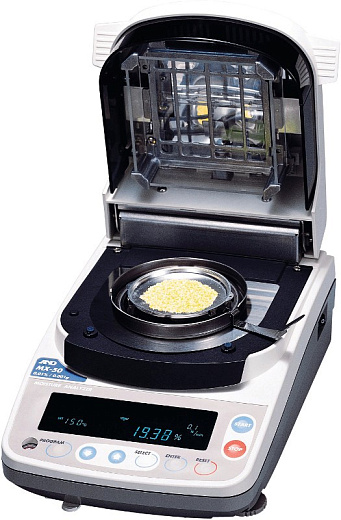 Анализатор влагосодержания, 0,1-71 г, 200 °С, ± 0,001 %, MS-70, AND