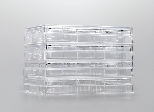 Штабелируемая конструкция культуральных планшет для экономии места