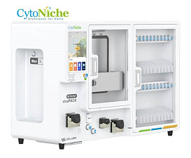Система для автоматической фасовки клеточного продукта по криопакетам, 3D FloTrix vivaPACK, CytoNiche