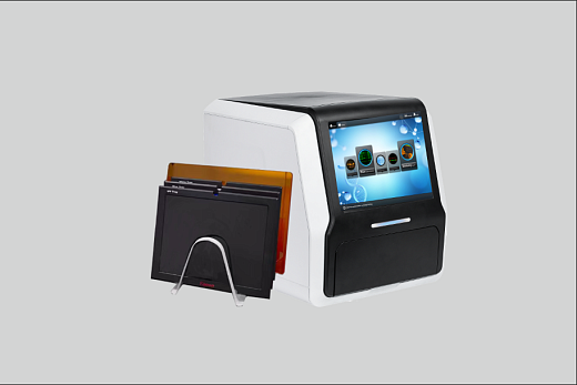 Гельдокументирующая система MINI Space 2000, тачскрин, лоток белого, синего, УФ света, Tanon