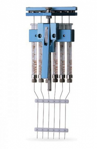 Степпер Терасаки 6-канальный, 500 мкл, съемная игла, Gastight, 1750 RN