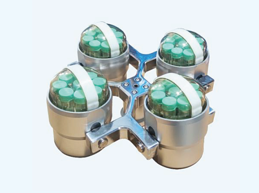 Адаптер для пробирок 15 мл конические, на 9 мест каждый, максимально 36×15 мл в роторе 4×500 мл, круглый бакет, аэрозольнепр. крышка, 4 шт., Shuke, Китай