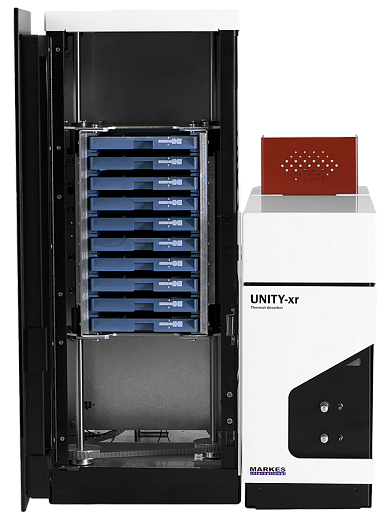 Система двух стадийной термодесорбции UNITY-xr с устройством автоматической подачи проб Ultra-xr, вместимость 100 трубок
