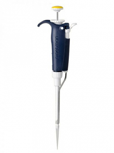 Автоматическая пипетка 100-1000 мкл, Pipetman P1000L, стальной сбрасыватель