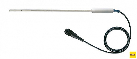 Датчик температуры Pt 1000, с кабелем, стеклянный