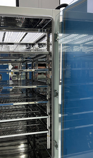 Климатическая камера постоянных условий «тепло-холод-влажность» для тестирования стабильности лекарств, +15...+65 ºC, 2 камеры, 2×500 л, SHH-SSD-2T