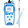 рН-метр, -2-16±0,01, портативный, электрод LabSen 243-6, PH241MS, серия 240, для микрообъемов, Apera Instruments