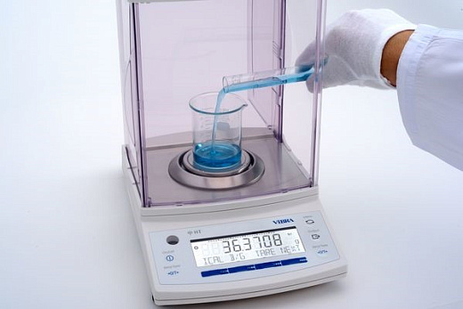 Весы аналитические, 80 г/0,1 мг, внешняя калибровка, с поверкой, HT-84CE, ViBRA