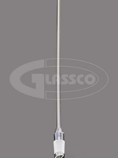 Холодильник воздушный с прямой трубкой, L 500 мм, керн 24/29, муфта 24/29, Glassco