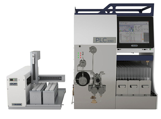 Система флэш-хроматографии и препаративной ВЭЖХ PLC 2050 с автосамплером и коллектором фракций, Gilson