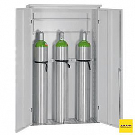 Шкаф для газовых баллонов, 4×50 л, вне здания, XL-1
