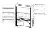 Шкаф вытяжной для работы с кислотами, ширина 150 см, корпус – металлокаркас, столешница –эпоксидный компаунд Vite, с нагревательным блоком Фото 2
