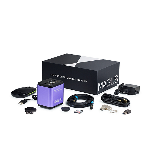 Камера цифровая цветная, 8,0 Мп, автофокус, HDMI/WLAN/USB 2.0, CHD50, Magus (комплект поставки)