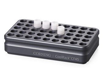 Штатив CoolRack CF45, для 45 криопробирок или виал, 17.3x9.7x3.8 см