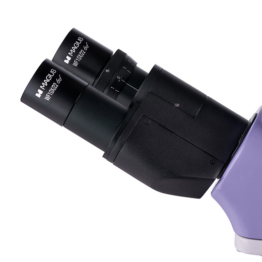 Микроскоп MAGUS Bio 250B, прямой, бинокуляр/тринокуляр, СП, ТП, ФК, Пол, планахромат 4×, 10×, 40×, 100×МИ Фото 13
