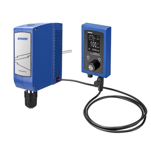 Мешалка верхнеприводная, до 100 л по воде, до 3000 об/мин, WB3000-DF