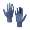 Перчатки нитриловые, длина 24 см, толщина 0,07/0,05/0,04, рельефная поверхность пальцев, Kimtech Opal, темно-синий, Kimberly-Clark