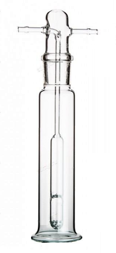Склянка для промывания газов СН-1-200, 200 мл, с насадкой, высота 250 мм, Россия
