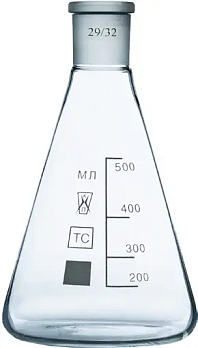 Колба КН-1-1000-45/40, ТС, со шкалой, Россия