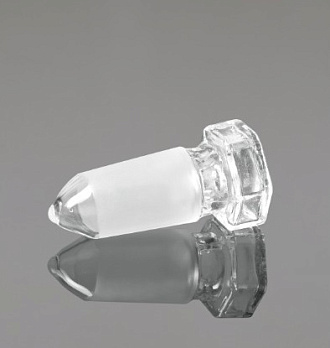 Пробка стеклянная, полая, шлиф 19/26, по DIN 12252, 100 шт./уп., Glassco