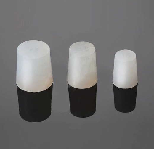 Пробка, силикон, шлиф 17/22, по DIN 12871, 10 шт./уп., Glassco