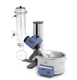 Испаритель роторный RV 3, вертикальный холодильник для охлаждения сухим льдом, баня, ручной лифт, IKA