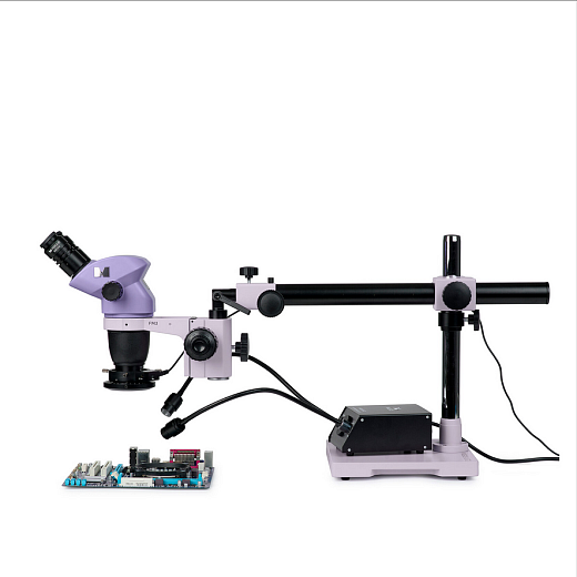 Микроскоп стерео, до 55х, по схеме Грену, Stereo 8TR, Magus