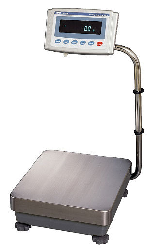 Весы технические, 61 кг/1,0 г, внутренняя калибровка, IP 65, GP-60K, A&D