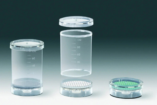 Мониторинговая система Biosart 100 Monitor стерильная, мембрана из нитрата целлюлозы, d 47 мм, размер пор 0,2 мкм, 100 мл, 48 шт./уп., Sartorius