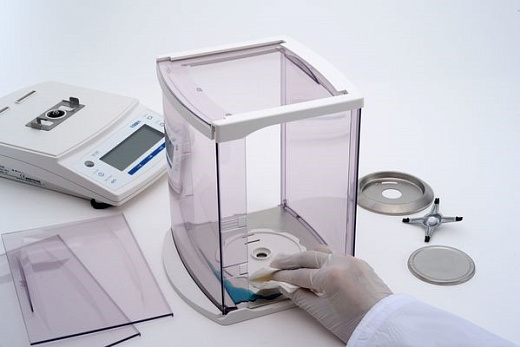 Весы аналитические, 80 г/0,1 мг, внешняя калибровка, с поверкой, HT-84CE, ViBRA