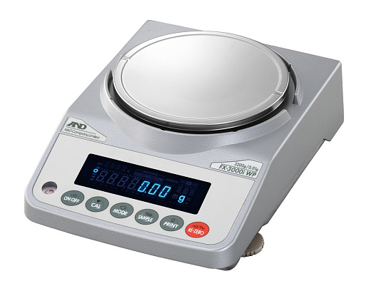 Весы прецизионные, 2200 г/0,01 г, внешняя калибровка, IP 65, DL-2000WP, A&D