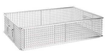Корзина для транспортировки, 72 л, нержавеющая сталь 18/10, 600х400х300 мм, ячейки 20х20х3 мм, 1 шт., Bochem