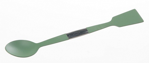 Ложка химическая двухсторонняя, длина 180 мм, ложка 40×28, лопатка 32×22 мм, тефлоновое покрытие