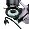 Микроскоп стерео, до 55х, по схеме Грену, с камерой и монитором, Stereo D8TR LCD, Magus (осветители)