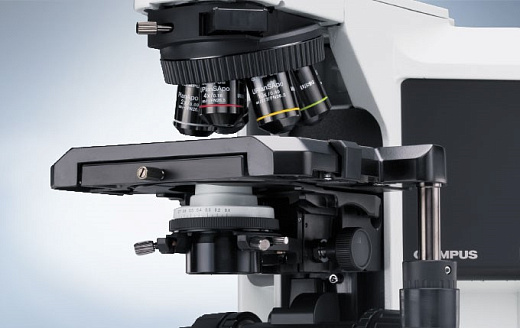 Микроскоп BX-43, прямой, ахромат, СП, ТП, ФК, ДИК, флуоресценция, простая поляризация, 10×, 20×, 40×, 60×, 100×, объективы
