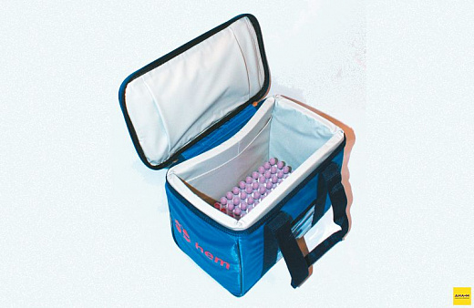 Сумка термостатированная, 6 л, без аккумуляторов холода, внутр. размеры: 26×14×19 см