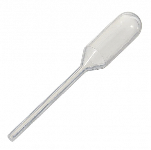 Пипетка Пастера 4,3 мл, ПЭ, нестерильная, тонкий стержень, Samco, 500 шт./уп., 5000 шт./кор., Thermo FS