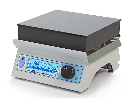 Плитка нагревательная, стеклокерамика, 500 °С, платформа 180х180 мм, ПЛК-1818, Томьаналит