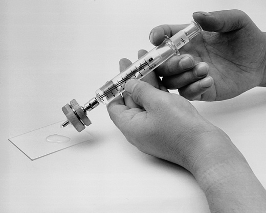 Фильтродержатель шприцевая насадка, d 25 мм, н/ж сталь, разъем NPTF