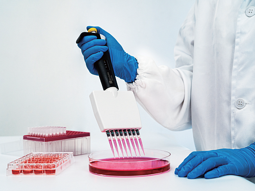 Автоматические  пипетки, 8-канальные, Servicebio